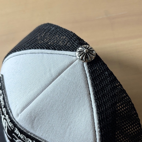 Chrome Hearts Monochrome Logo Cap - Picture 2 of 5